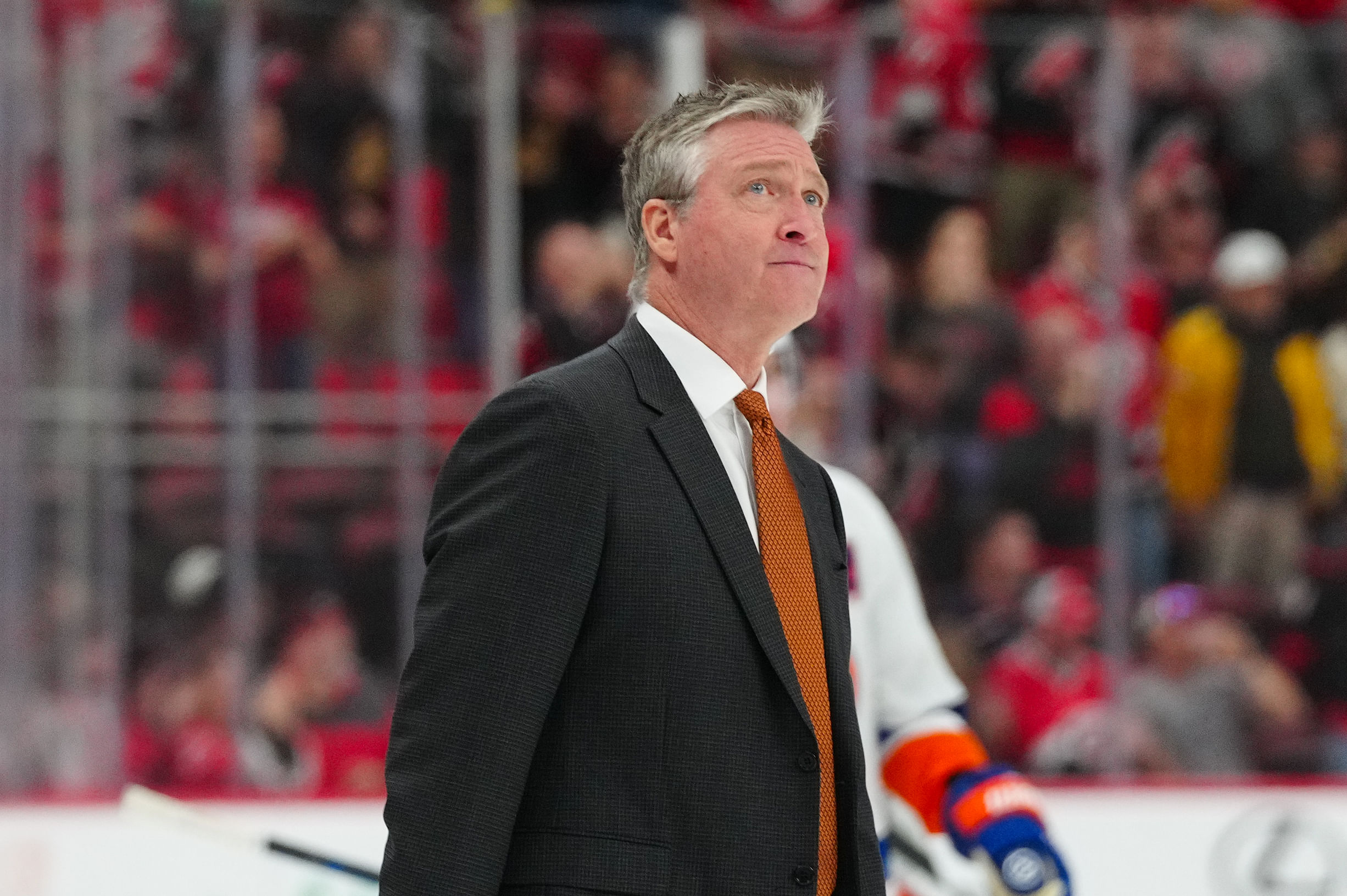 They Isles must determine if Patrick Roy is the right person for the bench boss role moving forward - Source: Imagn